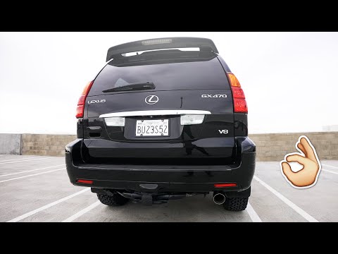 2004 LEXUS GX470 MUFFLER + RESONATOR DELETE! *2UZ V8*