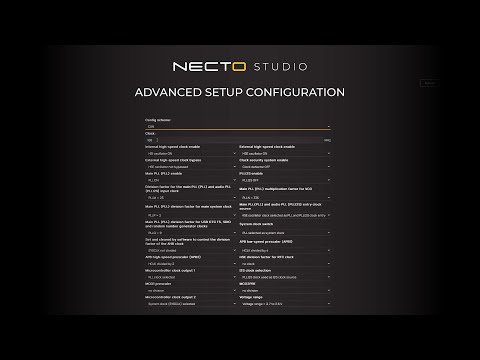 Configure Advanced Setup