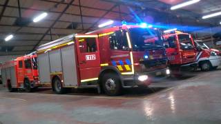 preview picture of video 'Vertrek Brandweer Geraardsbergen automatisch brandalarm'