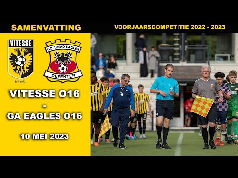 Samenvatting Vitesse O16 - GA Eagles O16 woensdag 10 mei 2023