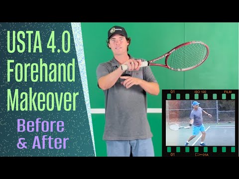 USTA 4.0 Forehand Makeover: Before & After Transformation