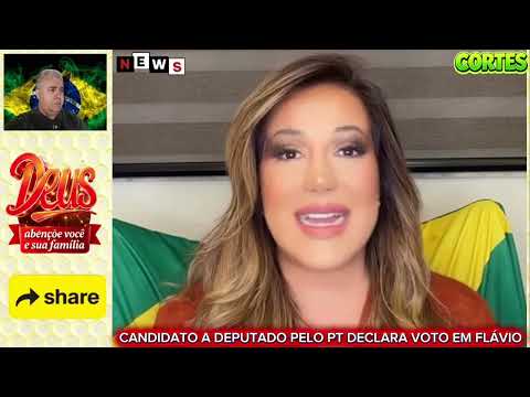 Candidato Petista Declara Voto em Flávio no 2° Turno