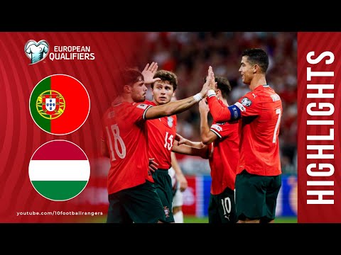 2-2 HIGHLIGHT PORTUGAL VS HUNGARY | EUROPEAN WORLD CUP QUALIFIERS 2026 | C. RONALDO GOAL FANSCAM