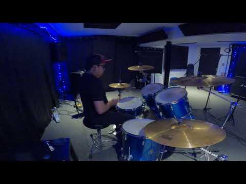 1st time to practice double bass pedal