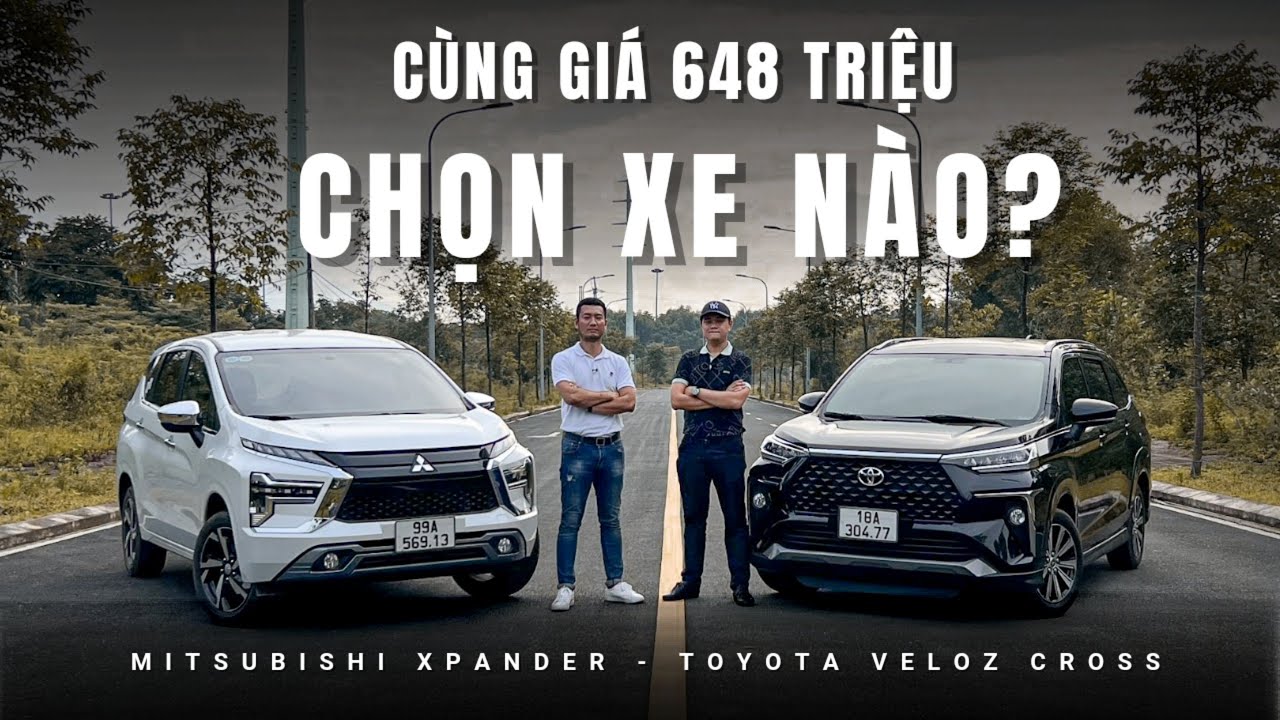 So kè Mitsubishi Xpander và Toyota Veloz: Cùng giá, cùng là Nhật nhưng ai hơn ai?