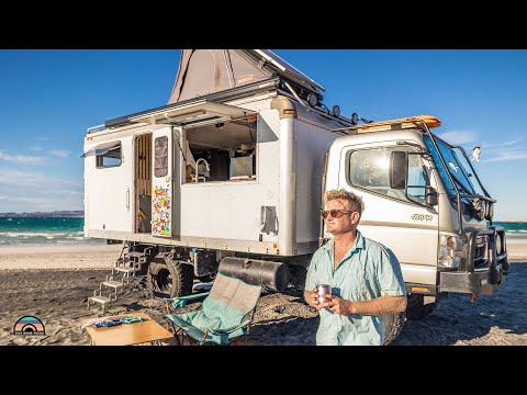 Self Built 4x4 Fuso Box Truck Camper Build