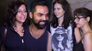 Kalki Koechlin, Abhay Deol, Zoya Akhtar And Others At Detective Byomkesh Bakshy Screening