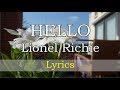 Hello - Lionel Richie | Song with Lyrics ( Dbijis Channel )
