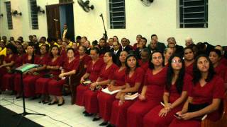 preview picture of video 'CORAL Evangélico JÚBILO CELESTE - Sossegai - HC 578 - Ass. de Deus - Cabo de Santo Agostinho/PE'