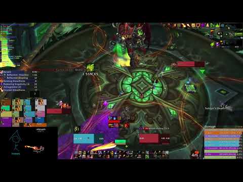 Ascent vs Kil'jaeden Mythic (Fire Mage PoV)