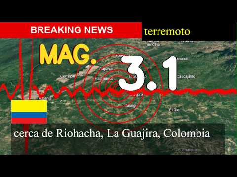 😱🚨 Terremoto cerca de Riohacha, La Guajira, Colombia actualizaciones en vivo hoy: un temblor de magn