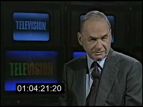 Television Show #105 "Point of View" (1987) PBS Documentary with Edwin Newman