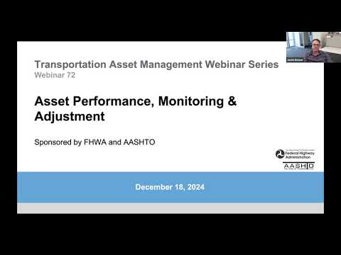 TAM Webinar 72: Asset Performance, Monitoring & Adjustment