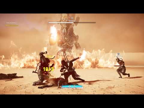 Assassin's Creed Origins - Defeat SEKHMET! In just 2 Minutes! Trial of the Gods - Anubis 3 - Trial