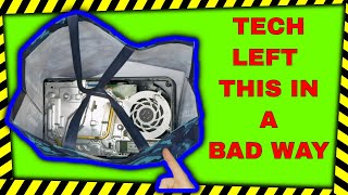 PS5 SLIM Damaged Fan Connector | Tech Left It In this State!