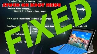 SURFACE 3 STUCK ON BIOS / RECOVERY [ FIXED]