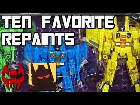 Ten Favorite Repaints With Grimlockimus