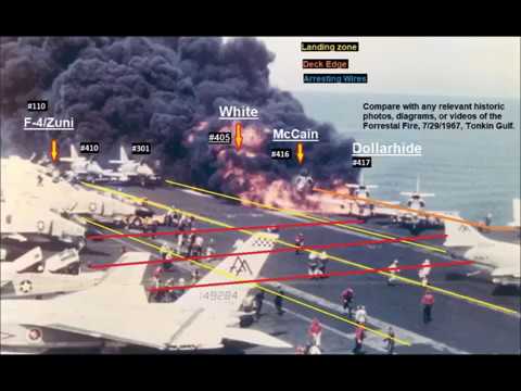Visual PROOF John McCain did not start the Forrestal fire