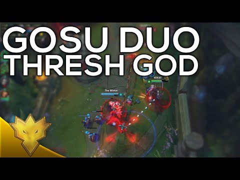 Gosu plays with a Thresh god (TheWinter)