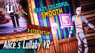 Insanely MAGICAL VR Visuals! Whoa! (Alice's Lullaby - UEVR Injector)