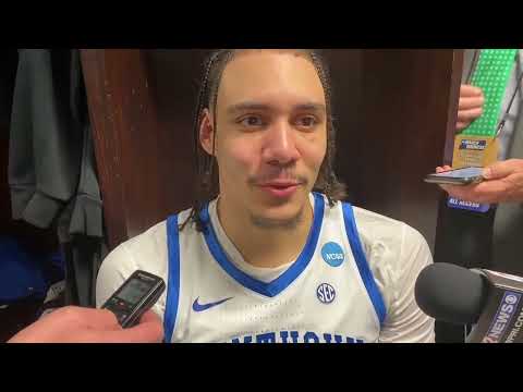 Kentucky C Lance Ware - NCAA Tournament, Providence Postgame