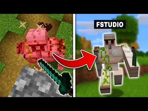 Shapeshifting into Mobs I Kill in Minecraft
