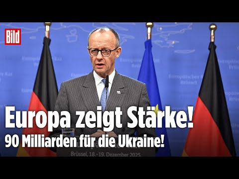 EU-GIPFEL: Europa beschließt Milliardenhilfe für die Ukraine und hält Druck auf Russland hoch