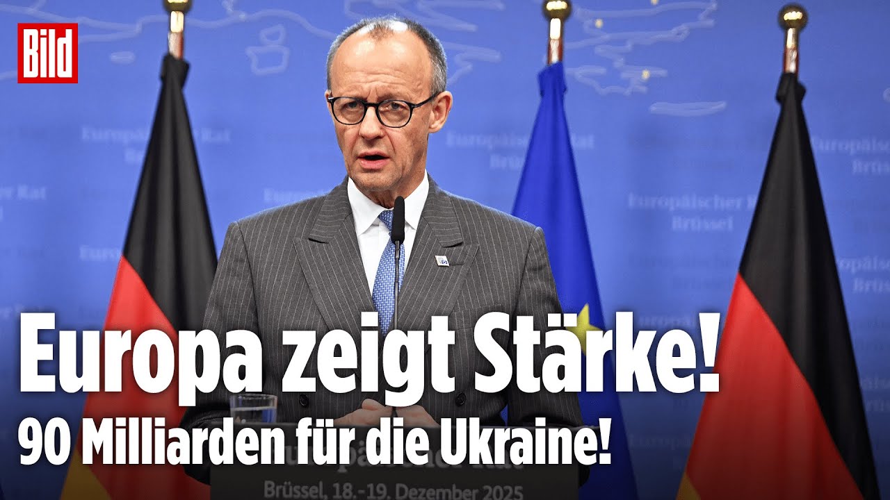 EU-GIPFEL: Europa beschließt Milliardenhilfe für die Ukraine und hält Druck auf Russland hoch