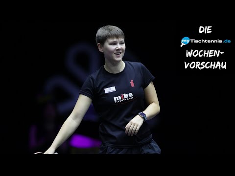 Die myTischtennis-Wochenvorschau KW 31 2022