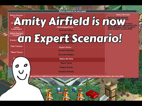 Amity Airfield is now an Expert Scenario!