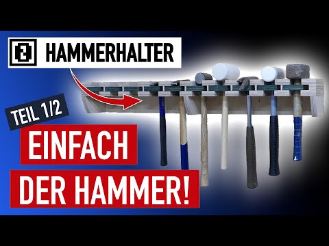 [1/2] HAMMER HALTER  mit Wow!-Effekt • hammermässig over-engineered aber STYLISH