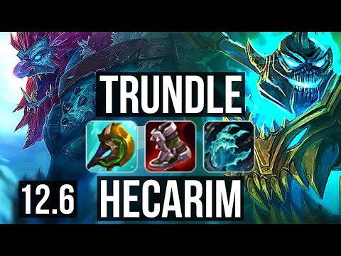 TRUNDLE vs HECARIM (JNG) | 4/1/10, Rank 6 Trundle | KR Challenger | 12.6