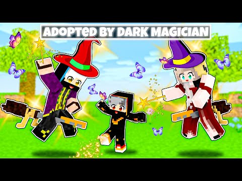 Adopted By the DARK MAGICIAN in Minecraft! (Hindi)