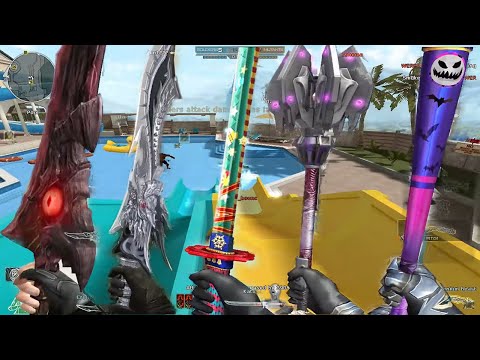 Crossfire NA ( Đột Kích ) 2.0 : TOP 5 Long Melee - Hero Mode X - Zombie V4