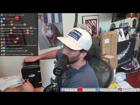 1/2 HasanAbi August 7, 2021 – Talking to Tech Support, Ben Shapiro on Bill Maher, ALL GAS NO BRAKES!