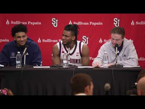 St. John's Men's Basketball vs Butler Postgame Press Conference 1.28.26