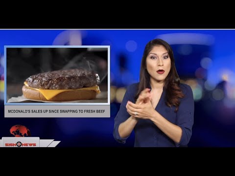 McDonald’s sales up since swapping to fresh beef (ASL - 6.25.19)