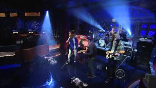 (HD) Cage The Elephant - &quot;Shake Me Down&quot; 1/11 Letterman (TheAudioPerv.com)