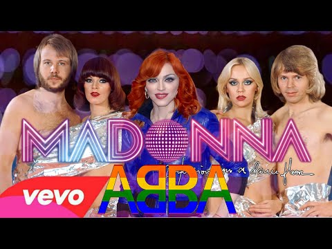 Madonna Ft ABBA - Hung up Gimme Gimme Gimme Mashup [Music Video] Remix 2023
