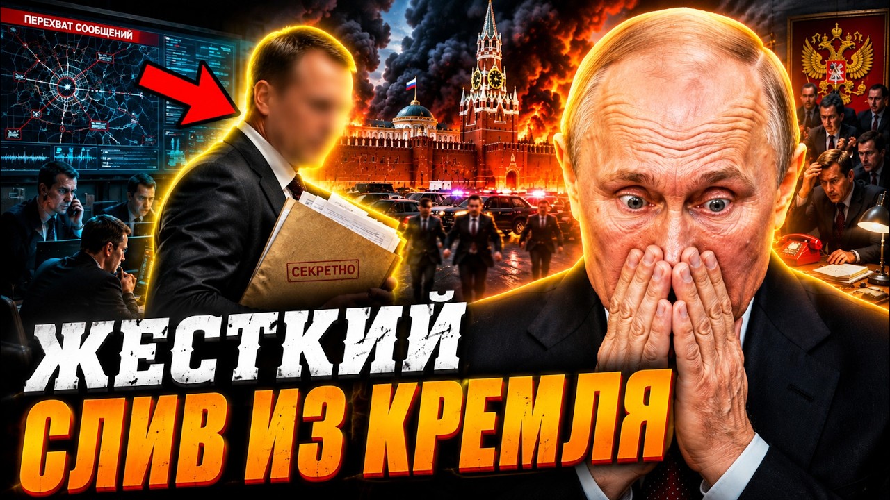 😱 ВЫ НЕ ПОВЕРИТЕ СВОИМ УШАМ! ШПИОН слил главный секрет Путина! В Кремле пани?