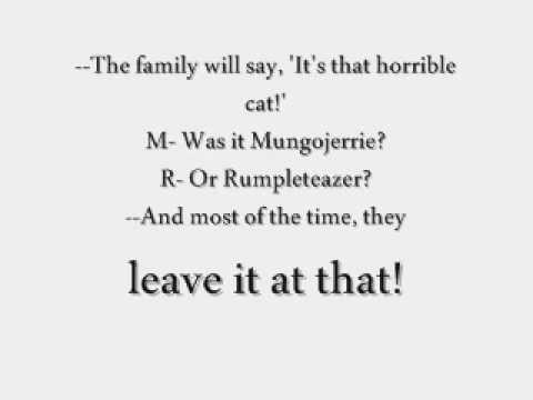 Video thumbnail for Mungojerrie and Rumpelteazer