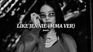 Download lagu LIKE JENNIE (MMA ver) - JENNIE (Lyrics) mp3