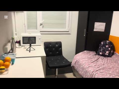 À quoi ressemble UN logement CROUS 9m2 ? | ROOM TOUR SYMPAS SIMPLE #crous #chambreconfort #etudiant