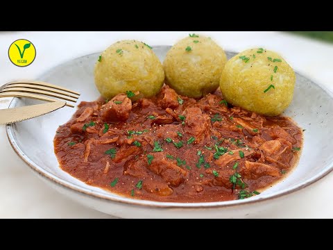Omas veganes Gulasch | fast wie das Original