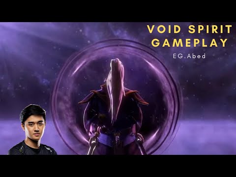 EG.Abed - Void Spirit Midlane | Patch 7.27d | Player Perspective - Dota 2 Gameplay
