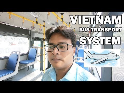 SISTEMA DE TRANSPORTE DE ÔNIBUS DO VIETNÃ | ÔNIBUS DO AEROPORTO CIDADE DE HO CHI MINH