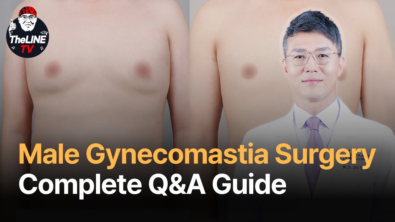 Male gynecomastia surgery - TheLINE Plastic Surgery video