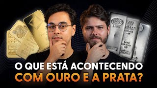 Fuga do mercado ações? O que está acontecendo com Ouro e a Prata?