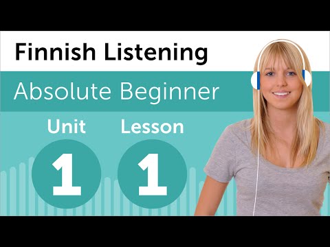 Finnish Listening Practice - At a Finnish Bookstore