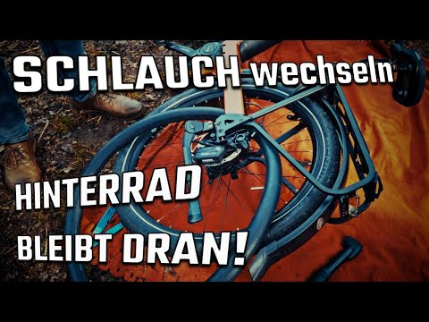 💡 GAADI Fahrradschlauch wechseln – ohne das Hinterrad auszubauen!